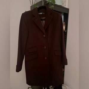 Lauren by Ralph’s Lauren Wool Blend Women’s Peacoat